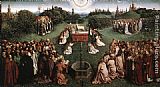 The Ghent Altarpiece Adoration of the Lamb by Jan van Eyck